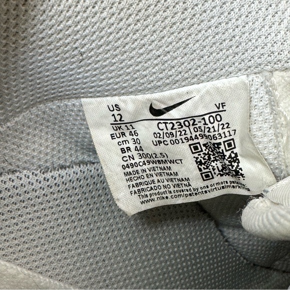 Nike Air Force 1 Low '07 Athletic Shoes - Men's size 12 - Picture 13 of 13